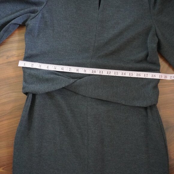 Lafayette 148 New York Grey Dress - Picture 10 of 14